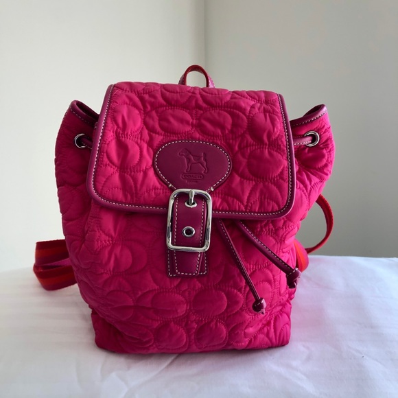 Coach Backpack with Gloves - Picture 1 of 13